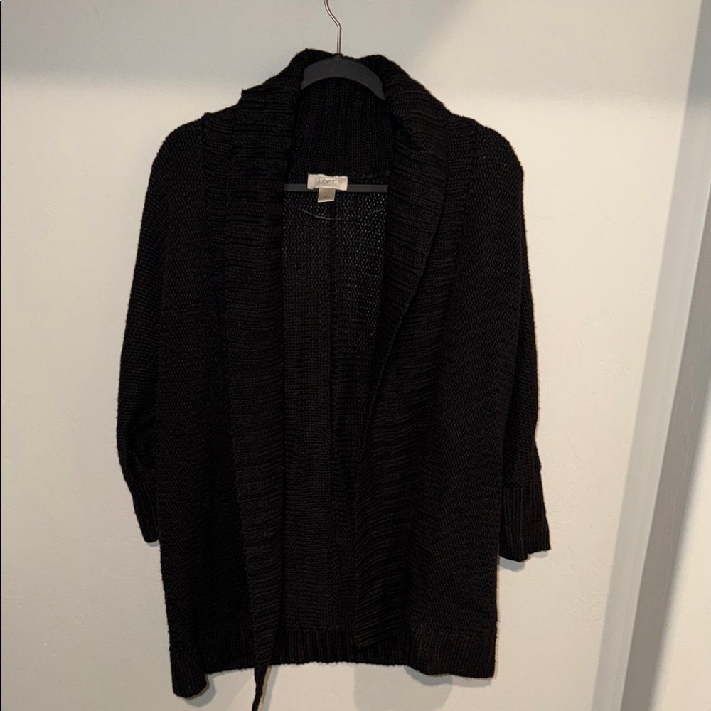 LOFT Black Women's Cardigan